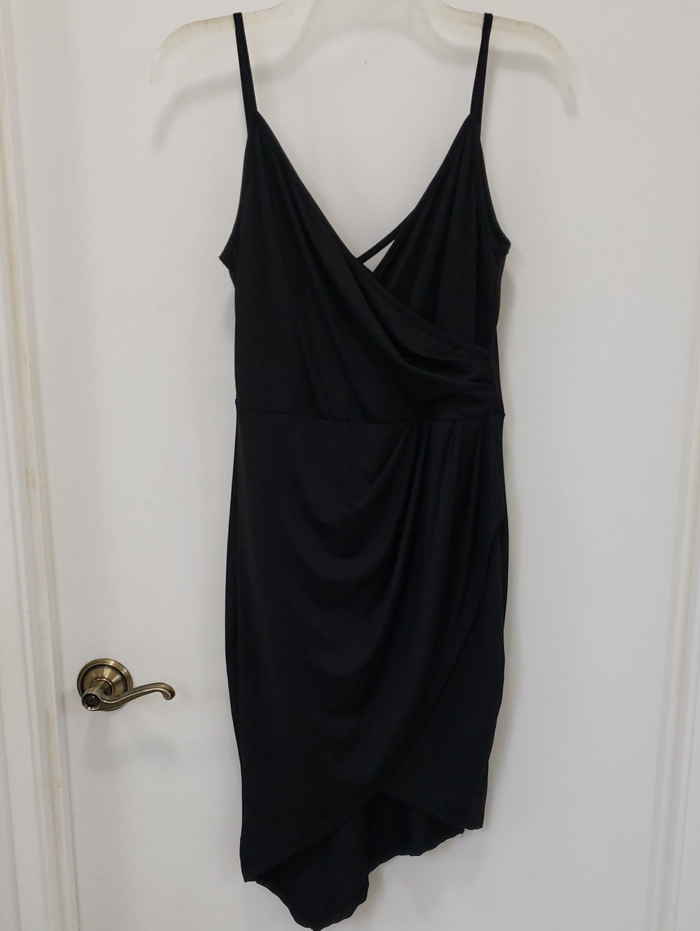 〰️SHEIN〰️ Strappy Wrap-Front Mini Dress